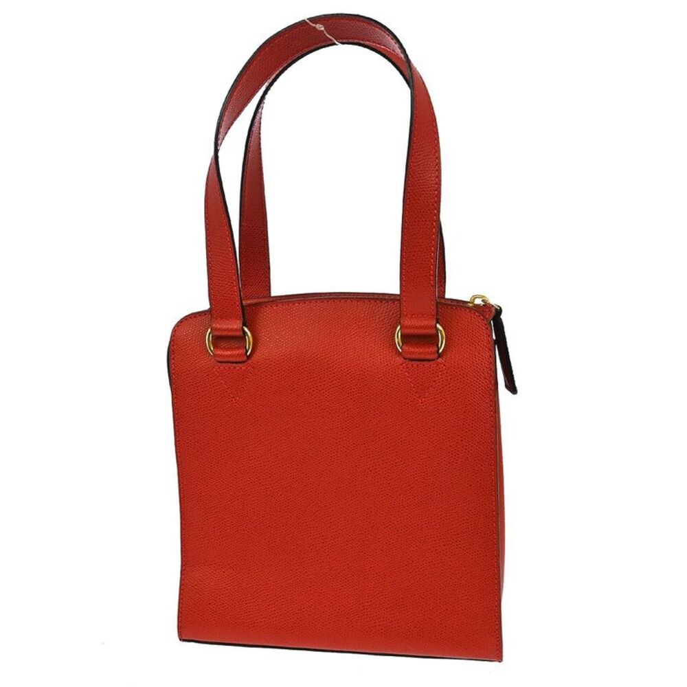 Celine Handbag Leather Red Leather Handbag - Picture 2 of 10